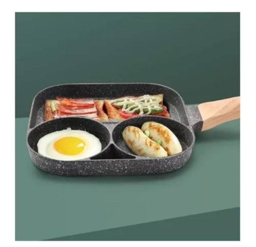 Sartén Antiadherente Para 2 Huevos